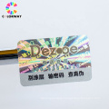 Customized logo weatherproof  3D hologram UV-coating anti-counterfeit label